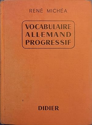 Vocabulaire allemand progressif.