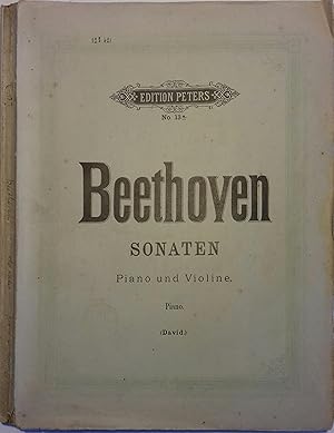 Sonaten. Sonates. Sonatas. piano et violine. Partition pour piano et violon. Sheet for piano and ...