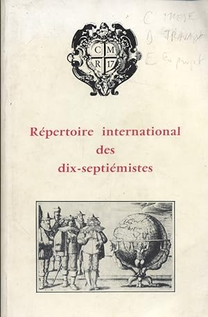 Répertoire international des dix-septiémistes (Edition 1980).