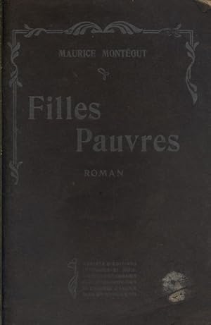 Imagen del vendedor de Filles pauvres. Roman. a la venta por Librairie Et Ctera (et caetera) - Sophie Rosire