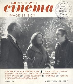 La revue du cinéma Image et son N° 271. Avril 1973.