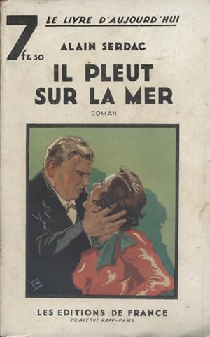 Seller image for Il pleut sur la mer. for sale by Librairie Et Ctera (et caetera) - Sophie Rosire