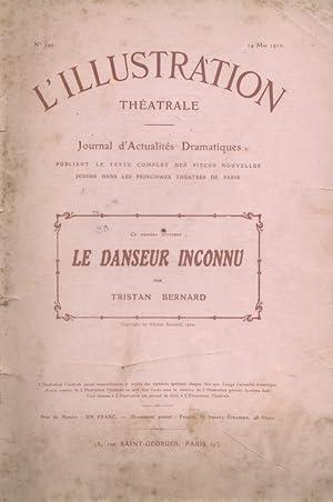 Image du vendeur pour L'Illustration thtrale N 149 : Le danseur inconnu, pice de Tristan Bernard. 14 mai 1910. mis en vente par Librairie Et Ctera (et caetera) - Sophie Rosire