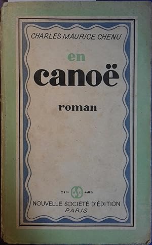 Bild des Verkufers fr En cano. Roman. zum Verkauf von Librairie Et Ctera (et caetera) - Sophie Rosire