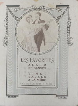 Les favorites. 20 valses toutes choisies dans les plus récents succès. Vers 1900.