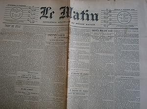 Le Matin du 8 octobre 1898. 8 octobre 1898.