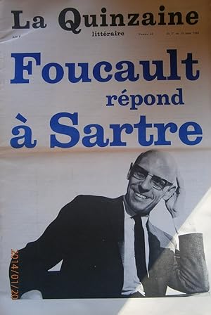 La Quinzaine Littéraire N° 46. Mars 1968.