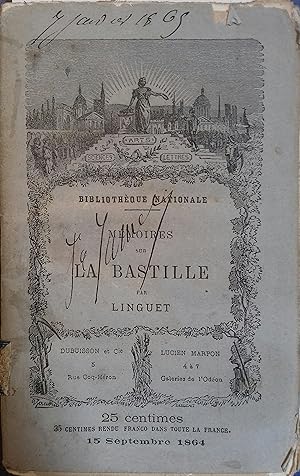 Mémoires sur la Bastille.