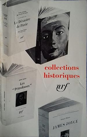 Catalogue des collections historiques de la N.R.F.