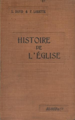 Histoire de l'Eglise.