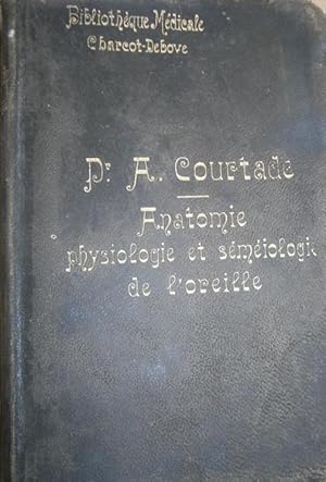 Anatomie, physiologie et séméiologie de l'oreille. Vers 1880.