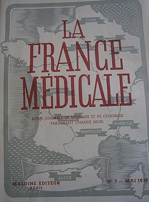 La France Médicale 1939 N° 7. Mars 1939.