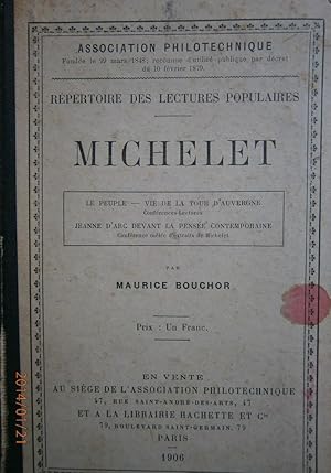 Seller image for Michelet. for sale by Librairie Et Ctera (et caetera) - Sophie Rosire