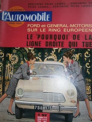 L'Automobile pour tous N° 199. Novembre 1962.