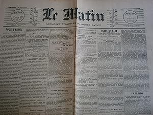 Le Matin du 13 octobre 1898. 13 octobre 1898.