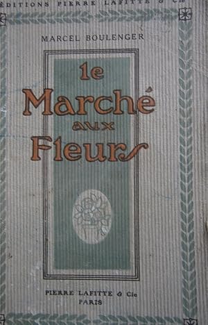 Image du vendeur pour Le march aux fleurs. Vers 1920. mis en vente par Librairie Et Ctera (et caetera) - Sophie Rosire