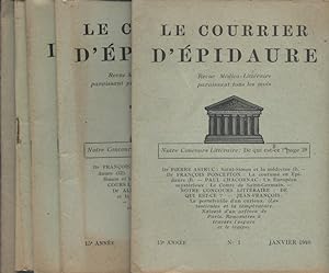 Le Courrier d'Epidaure 1948 : année complète. Articles sur Saint-Simon, la coutume en Epidaure, l...
