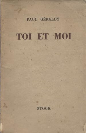 Seller image for Toi et moi. for sale by Librairie Et Ctera (et caetera) - Sophie Rosire