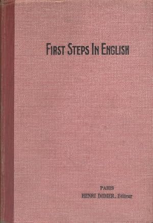 Seller image for First steps in english. Anne prparatoire d'anglais. Nouvelle dition revue. for sale by Librairie Et Ctera (et caetera) - Sophie Rosire