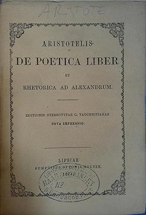 De poetica liber et rhetorica ad Alexandrum.