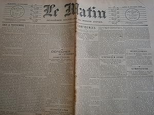 Le Matin du 3 octobre 1898. 3 octobre 1898.