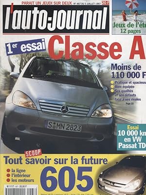 L'auto-journal 1997 N° 467. 3 juillet 1997.