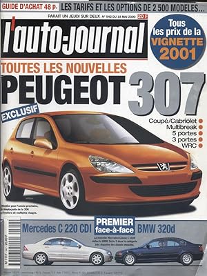 L'auto-journal 2000 N° 542. 18 mai 2000.