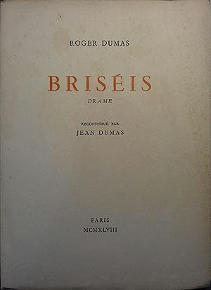 Briséis. Drame.