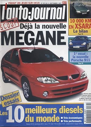 L'auto-journal 1997 N° 472. 11 septembre 1997.