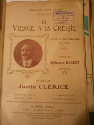 La vierge à la crèche. N° 2. Pour mezzo ou baryton. Partition chant seul.