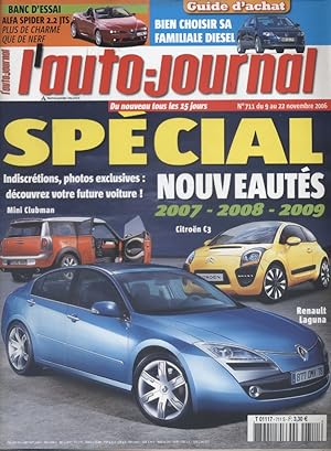 L'auto-journal 2006 N° 711. 9 novembre 2006.