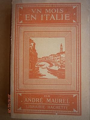 Seller image for Un mois en Italie. for sale by Librairie Et Ctera (et caetera) - Sophie Rosire