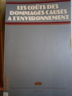 Les coûts des dommages causés à l'environnement Compte-rendu d'un séminaire tenu à l'OCDE en août...