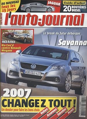 L'auto-journal 2007 N° 715. 4 janvier 2007.
