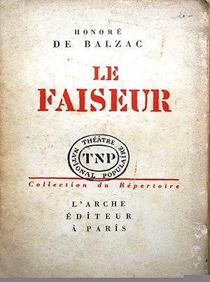 Imagen del vendedor de Le faiseur. a la venta por Librairie Et Ctera (et caetera) - Sophie Rosire