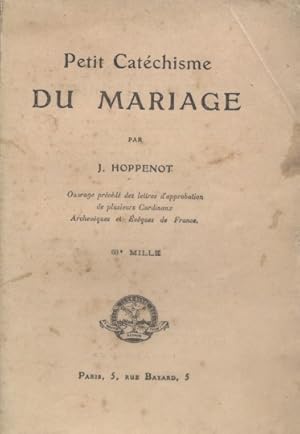 Petit catéchisme du mariage.