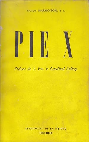 Seller image for Pie X. for sale by Librairie Et Ctera (et caetera) - Sophie Rosire