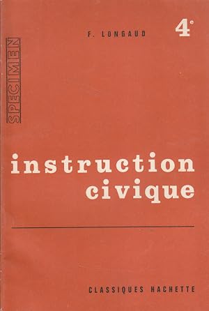 Seller image for Notre vie quotidienne. Livret d'instruction civique. for sale by Librairie Et C�tera - Sophie Rosi�re