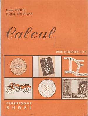Imagen del vendedor de Calcul. Cours �l�mentaire 1 et 2. a la venta por Librairie Et C�tera - Sophie Rosi�re