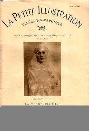 La Petite illustration cinématographique N° 1 : La terre promise, avec Raquel Meller. 4 avril 1925.