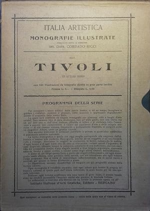 Imagen del vendedor de Tivoli. Italia artistica N 43. a la venta por Librairie Et Ctera (et caetera) - Sophie Rosire