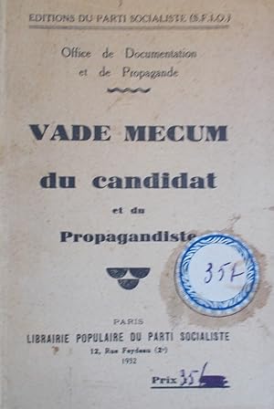 Vade Mecum du candidat et du propagandiste.