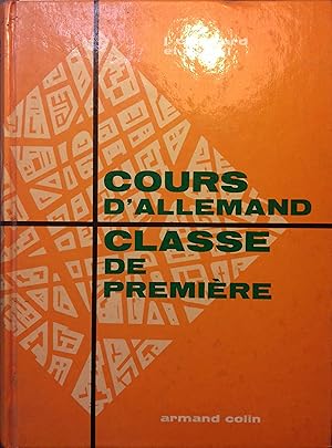 Seller image for Cours d'allemand. Classe de premire. for sale by Librairie Et Ctera (et caetera) - Sophie Rosire