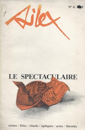 Seller image for Silex N 4. Le spectaculaire. for sale by Librairie Et Ctera (et caetera) - Sophie Rosire