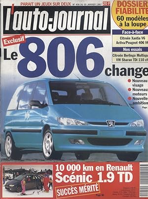 L'auto-journal 1997 N° 456. 30 janvier 1997.