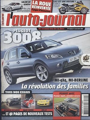 L'auto-journal 2007 N° 719. 1er mars 2007.