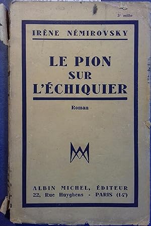 Image du vendeur pour Le pion sur l'chiquier. mis en vente par Librairie Et Ctera (et caetera) - Sophie Rosire