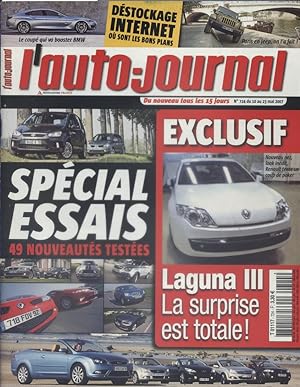 L'auto-journal 2007 N° 724. 10 mai 2007.