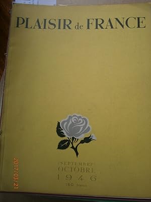 Imagen del vendedor de Plaisir de France N 120. Chasse - Lacs de France Septembre-Octobre 1946. a la venta por Librairie Et Ctera (et caetera) - Sophie Rosire