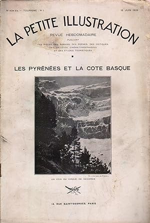 La Petite illustration. Tourisme N° 1 : Les Pyrénées et la côte basque. 15 juin 1929.
